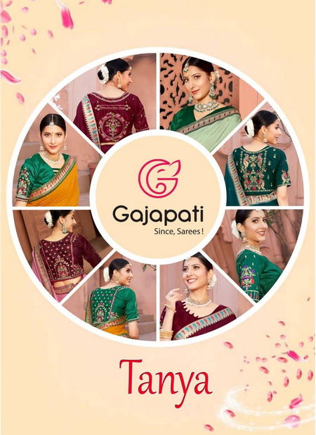 Tanya By Gajapati Vichitra Blooming Designer Saree Orders In India Catalog